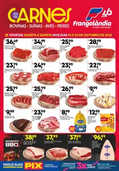 Frangolândia - Ofertas Carnes - Pré-Visualização do folheto da loja Frangolândia, válido de 01.10.2025