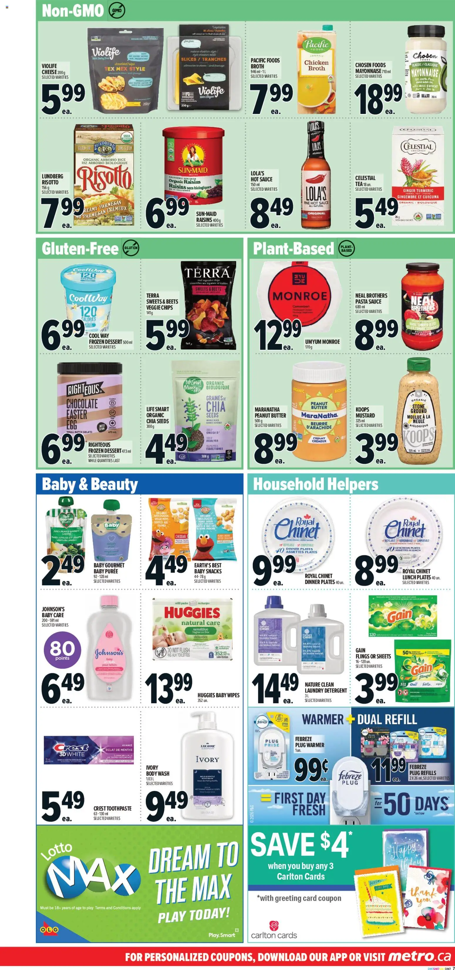 Metro flyer valid from 19.03.2026 | Page: 14 | Products: Detergent, Butter, Cheese, Chocolate