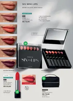 O Boticário - Ciclo 05/2026 - Pré-Visualização do folheto da loja O Boticário, válido de 23.03.2026 | Página: 135 | Produtos: Cereja, Batom, Necessaire