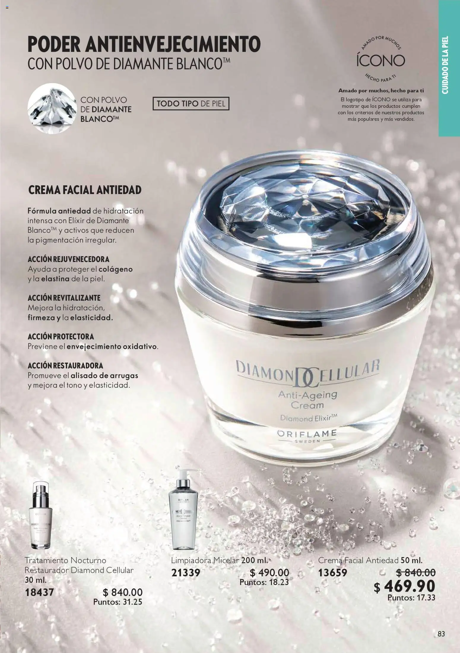 Nuevas ofertas de Oriflame válidas en toda la República Mexicana desde el 06.12.2025. ¡Encuentra las mejores ofertas en Oriflame campaña 12 2025! | Página: 83