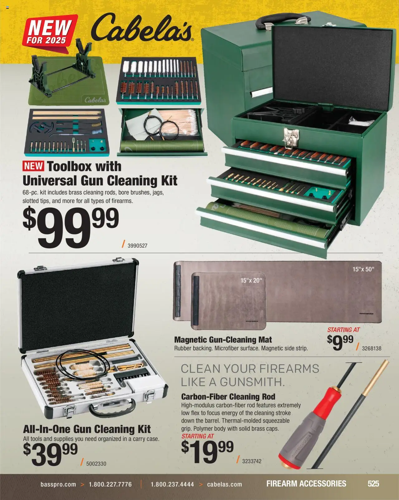 Cabela's Hunting Master 25 - valid from 11.08.2025 | Page: 525 | Products: Gun, Rod