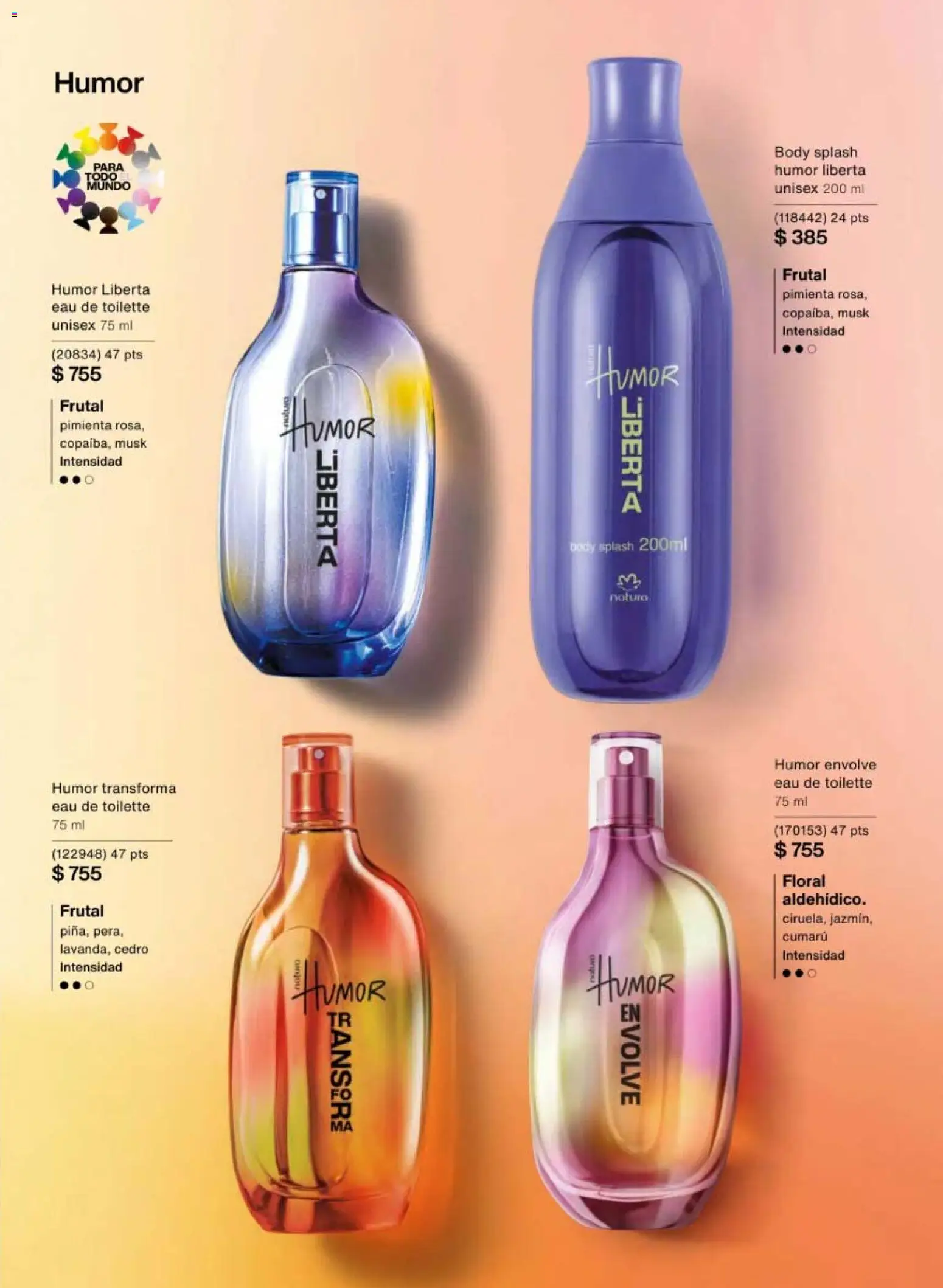 Nuevas ofertas de Natura válidas en toda la República Mexicana desde el 30.01.2026. ¡Encuentra las mejores ofertas en Natura campaña 3 2026! | Página: 45 | Productos: Pimienta, Body, Eau de toilette