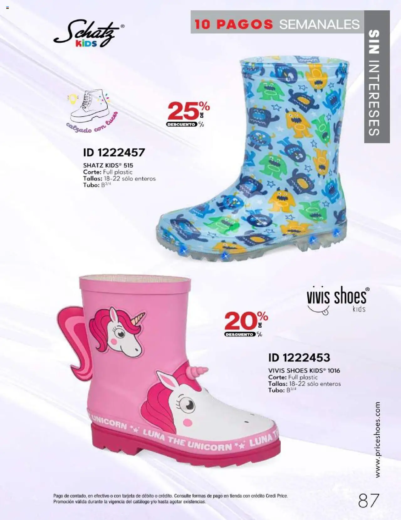 Nuevas ofertas de Price Shoes válidas en toda la República Mexicana desde el 14.10.2025. ¡Encuentra las mejores ofertas en Price Shoes - Catálogo - 10 Pagos sin Intereses! | Página: 87