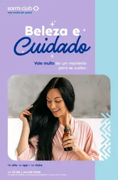 Sam's Club - Ofertas Beleza & Cuidado - Pré-Visualização do folheto da loja Sam's Club, válido de 13.08.2025