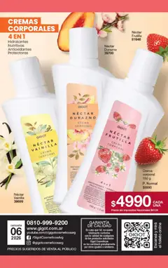 Vista previa Gigot - CAMPAÑA 06 válido desde el 15.03.2026 | Página: 178 | Productos: Caso, Campana, Durazno, Crema