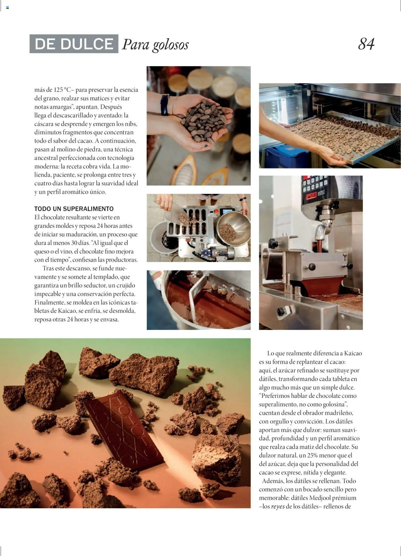 Nuevas ofertas de El Corte Inglés válidas en toda la República Mexicana desde el 29.09.2025. ¡Encuentra las mejores ofertas en El Corte Inglés - Catálogo Gourmet Magazine Otoño! | Página: 84 | Productos: Chocolate, Cacao, Perfil, Tableta