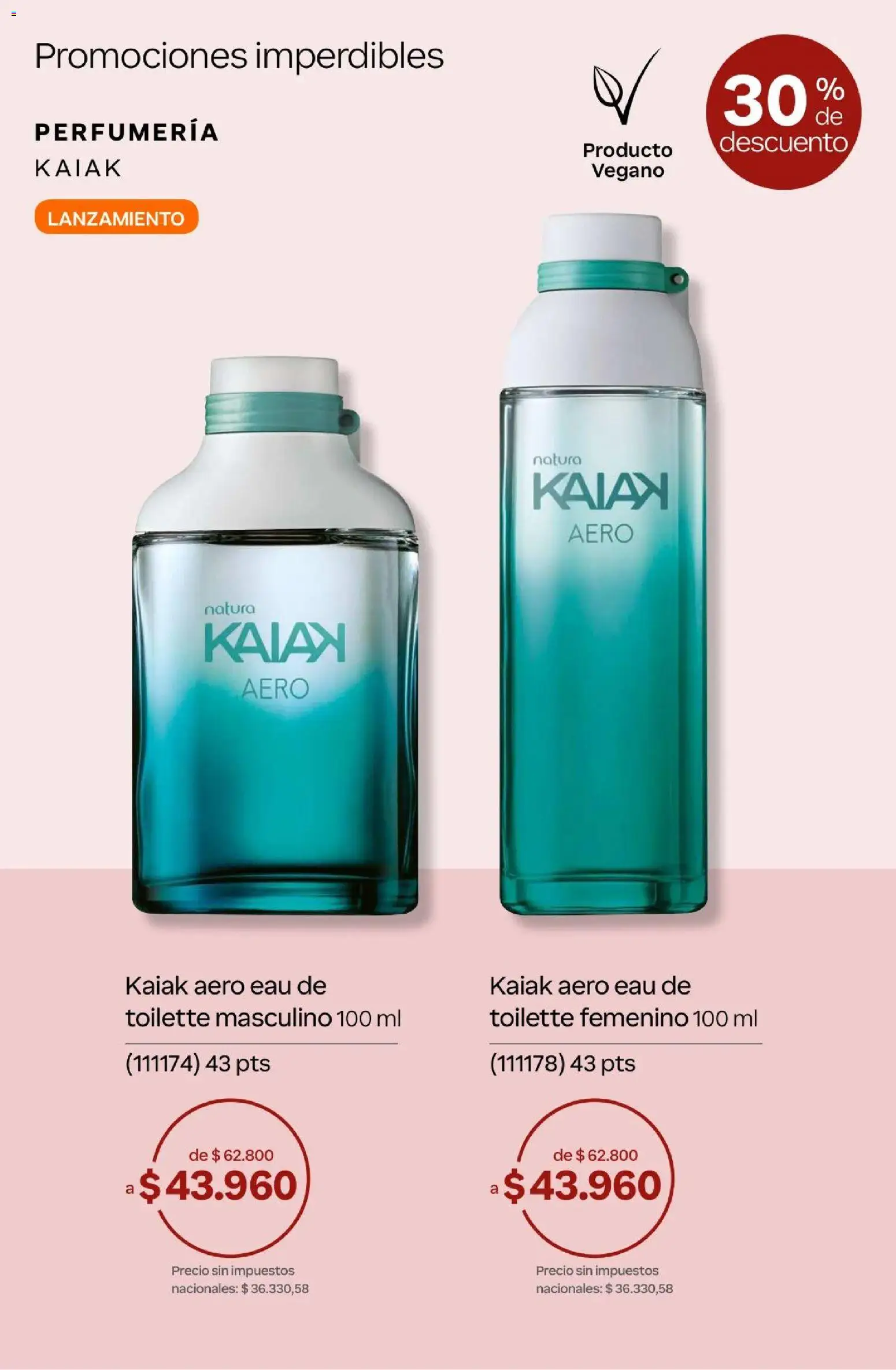 Natura Catálogo Ciclo 4/2026 │ válido desde el 01.04.2026 | Página: 46 | Productos: Eau de toilette