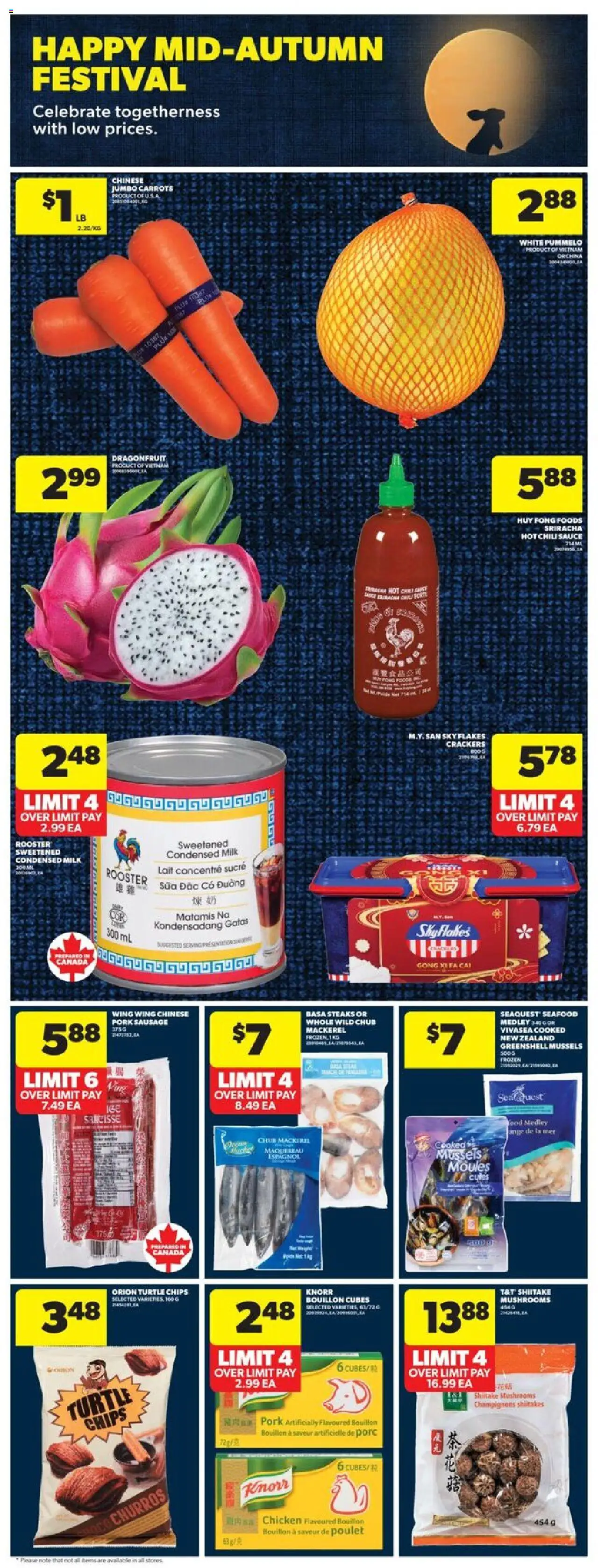 Real Canadian Superstore flyer valid from 25.09.2025 | Page: 27 | Products: Flakes, Milk, Chicken, Pork