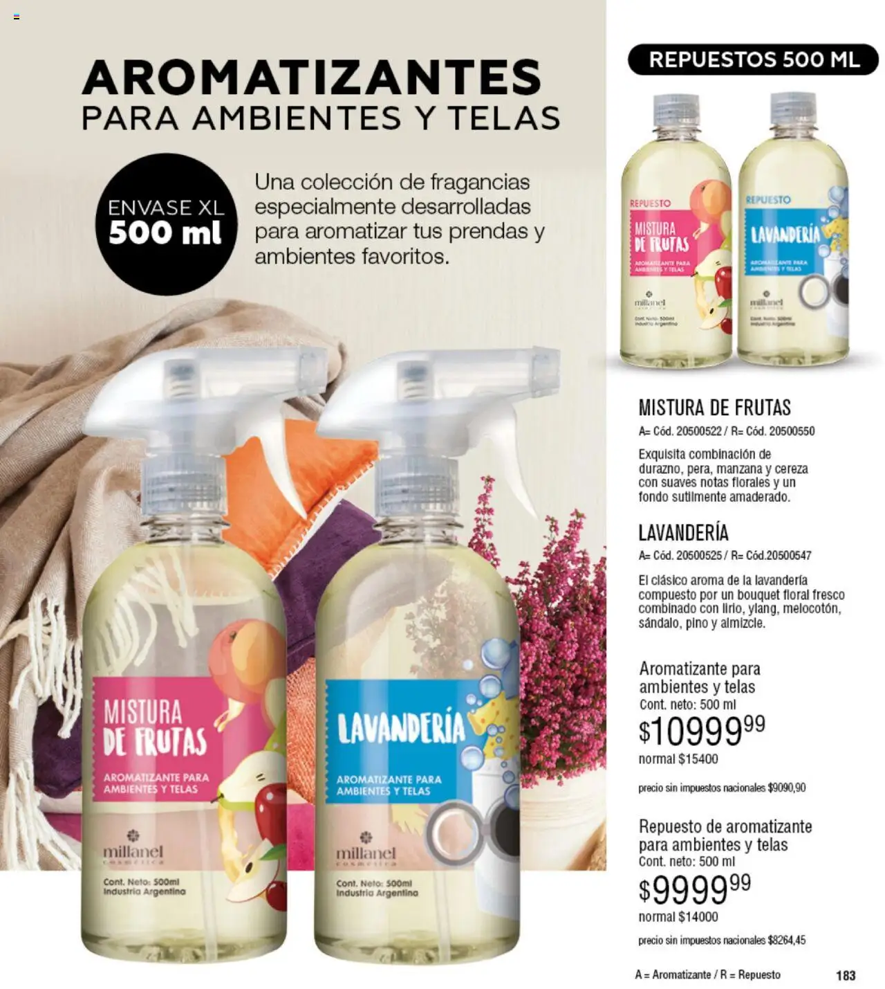 Millanel - Catálogo │ válido desde el 20.10.2025 | Página: 183 | Productos: Manzana