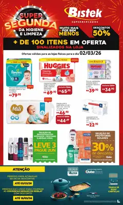 Bistek Supermercados ofertas Super Segunda - Pré-Visualização do folheto da loja Bistek Supermercados, válido de 02.03.2026