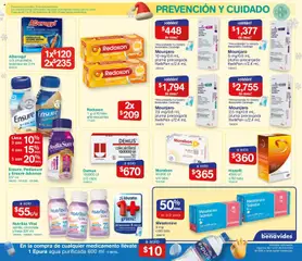 Vista previa de Farmacia Benavides catálogo, nuevo folleto de la tienda, válido en México a partir del 01.12.2025 | Página: 13 | Productos: Agua, Chocolate, Caja, Tableta