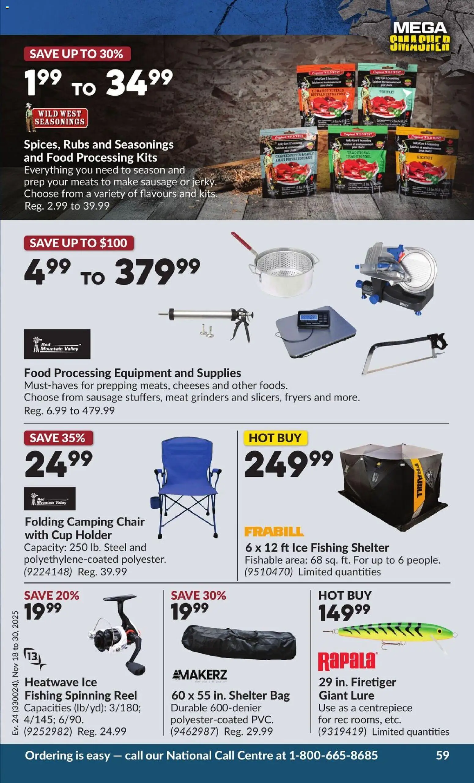 Princess Auto flyer valid from 18.11.2025 | Page: 72 | Products: Bag, Chair