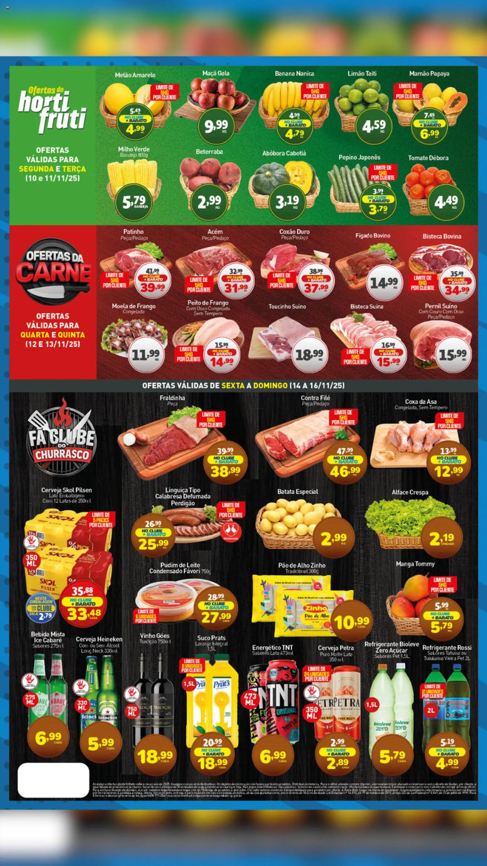 Rede Bom Lugar Folheto - válido de 10.11.2025 | Página: 4 | Produtos: Milho verde, Fraldinha, Bandeja, Mamão