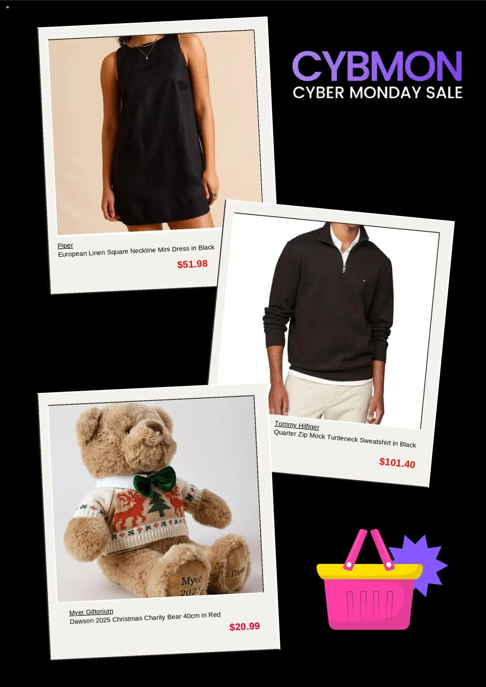 Myer catalogue - valid from 01.12.2025 | Page: 5 | Products: Linen, Dress, Sweatshirt, Turtleneck