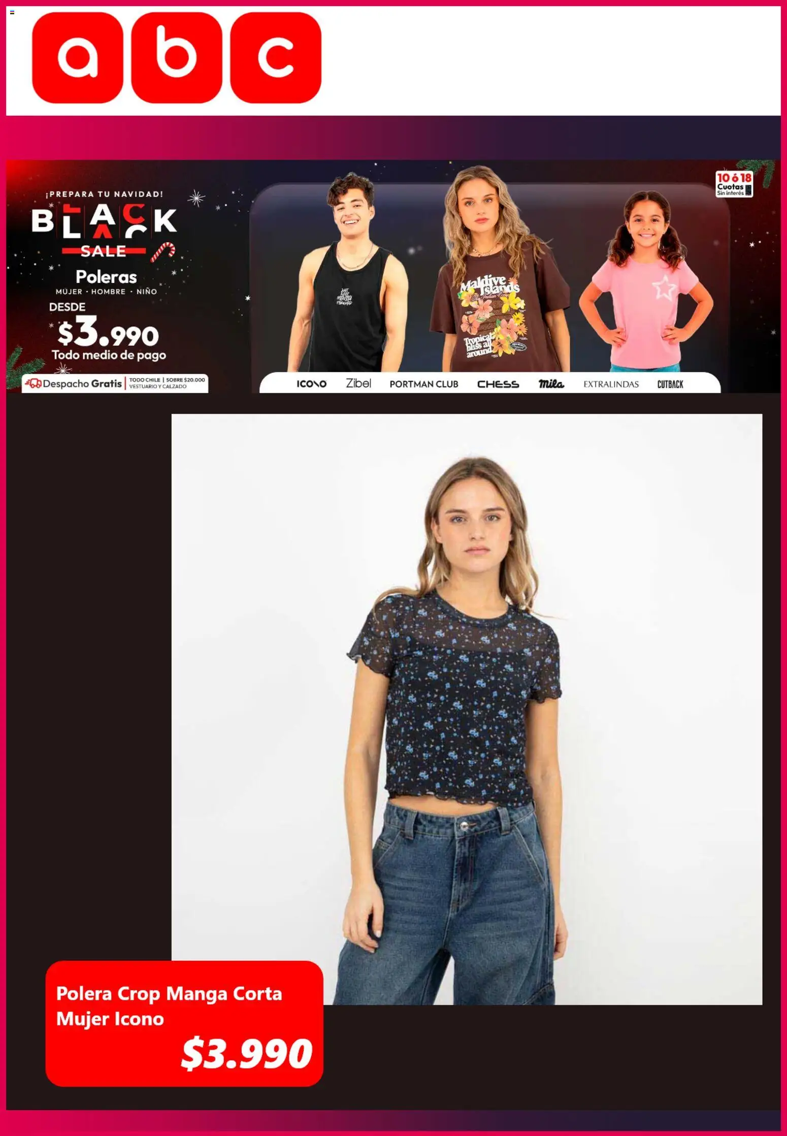 Black Friday Abc │ válido desde el 26.11.2025 | Página: 5 | Productos: Manga, Sobre, Polera