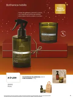 Vista previa de Natura - Campaña 17 2025 Especial Navidad, nuevo folleto de la tienda, válido en México a partir del 24.10.2025 | Página: 17 | Productos: Vela