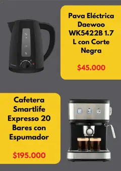 Garbarino catálogo │ válido desde el 14.09.2025 | Página: 2 | Productos: Cafetera, Pava, Pava eléctrica