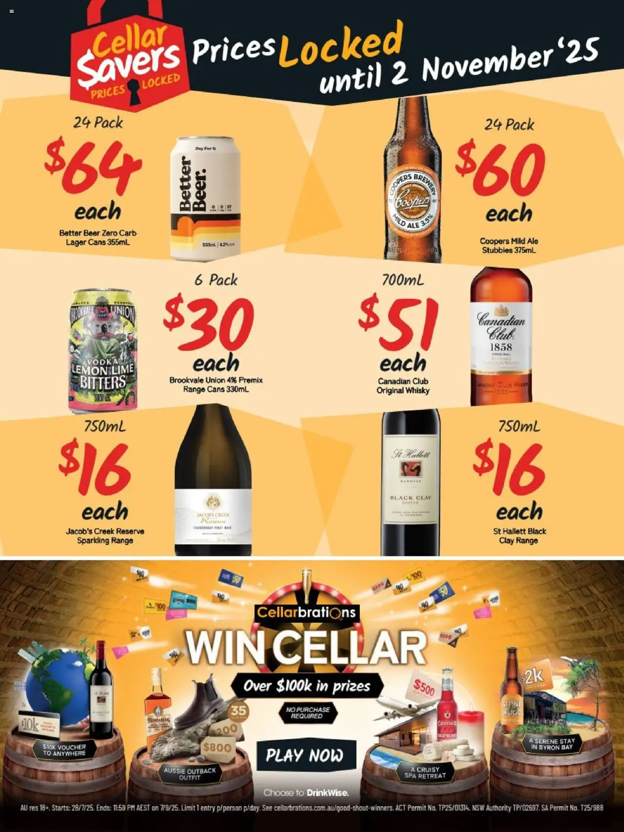 Cellarbrations catalogue - valid from 25.08.2025 | Page: 4 | Products: Beer, Vodka, Lemon, Lime