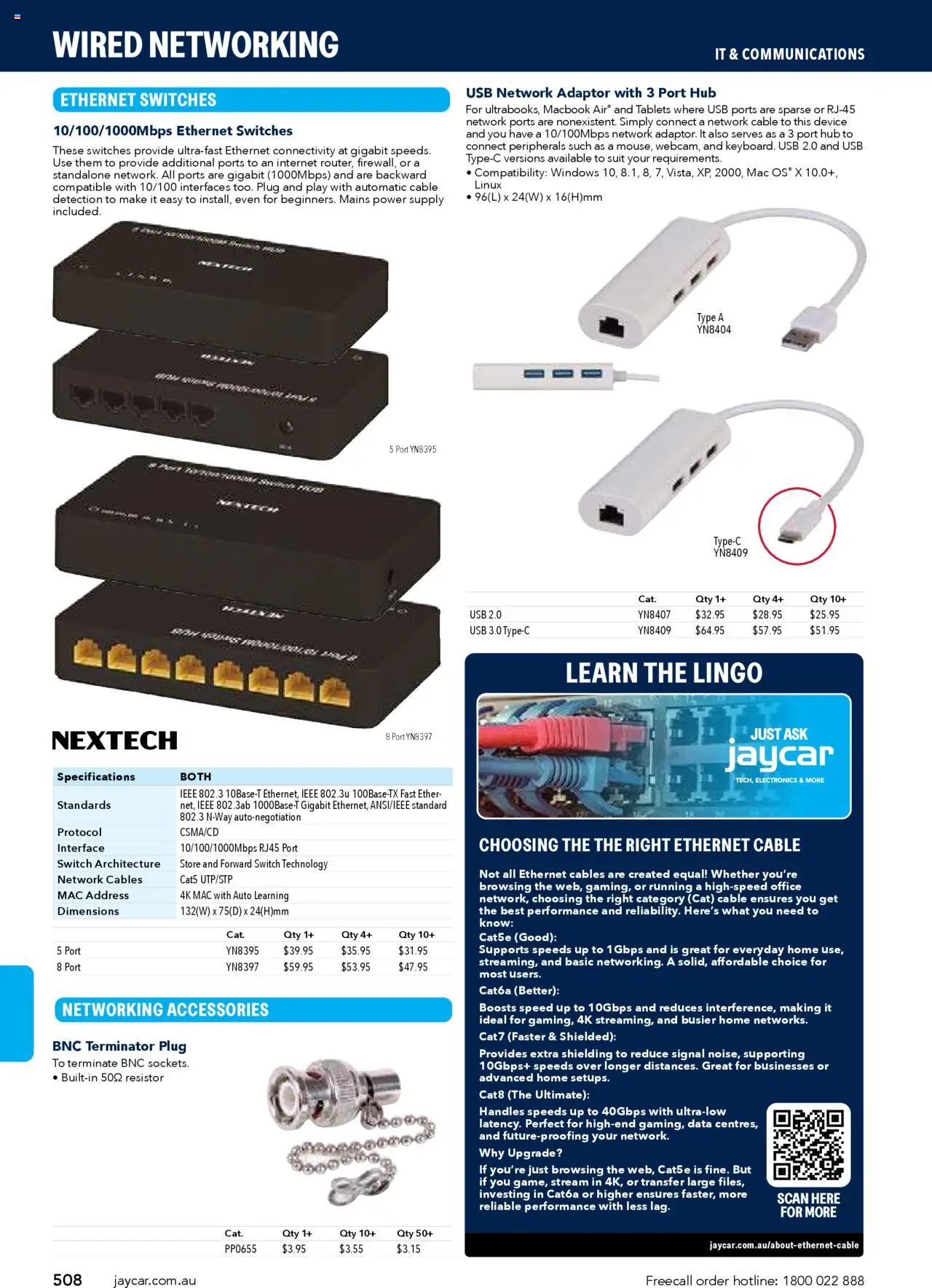 Jaycar catalogue - valid from 09.07.2025 | Page: 508 | Products: Suit, Cable, Usb, Tablets