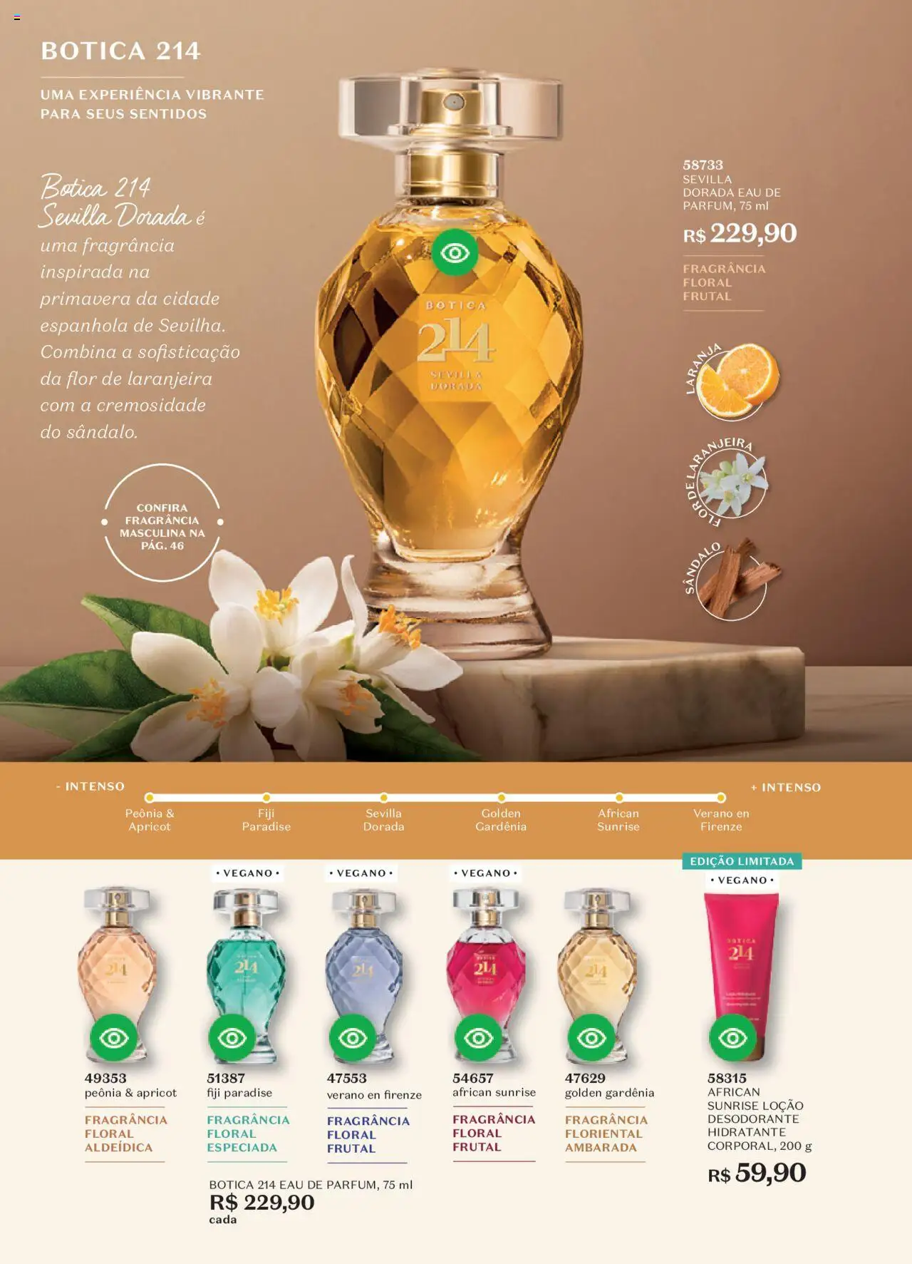 O Boticário Folheto - válido de 11.08.2025 | Página: 76 | Produtos: Fragrância, Desodorante