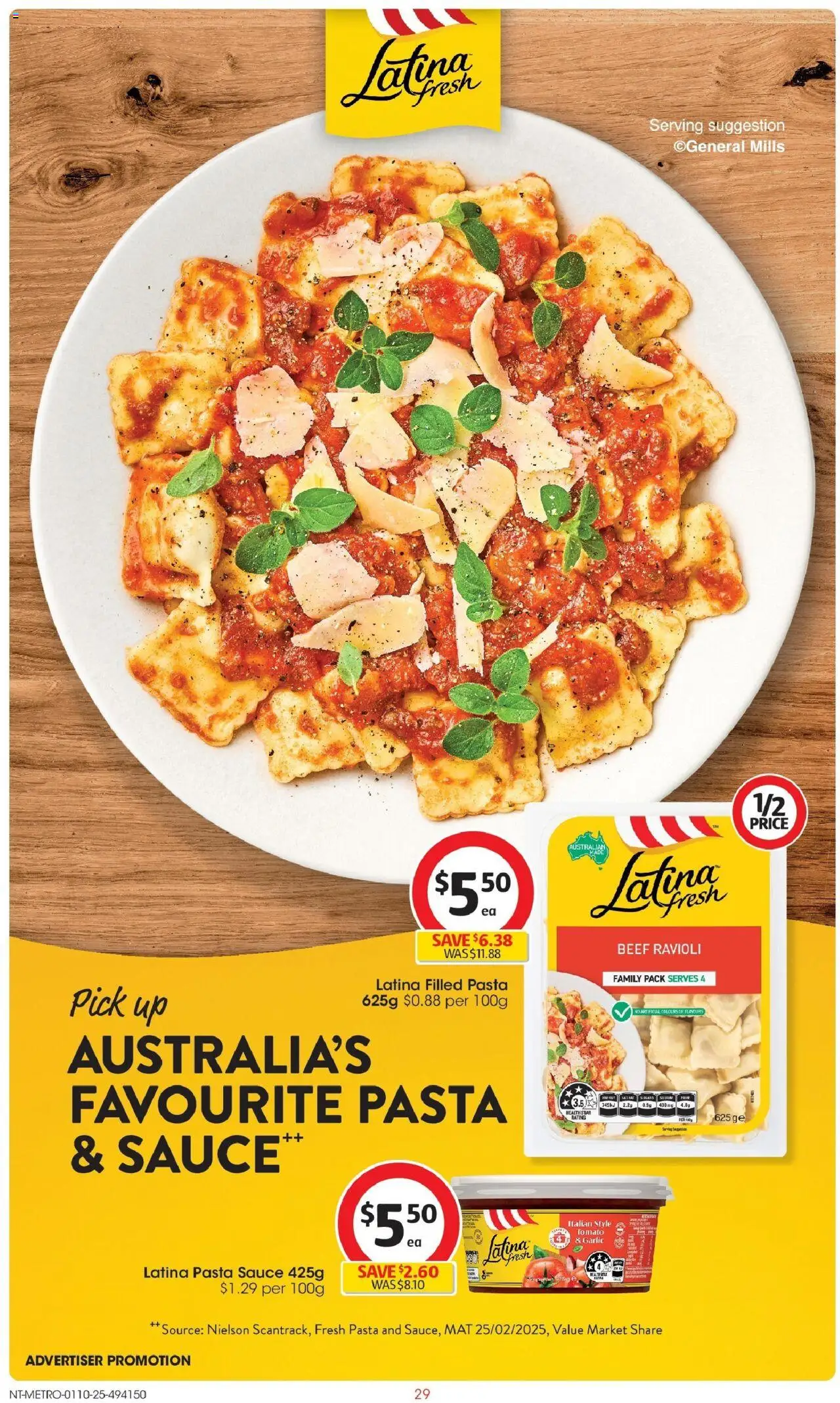 Coles catalogue - valid from 01.10.2025 | Page: 29 | Products: Beef, Pasta, Sauce, Garlic