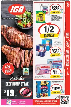 Preview of IGA Catalogue QLD - valid from 10.09.2025