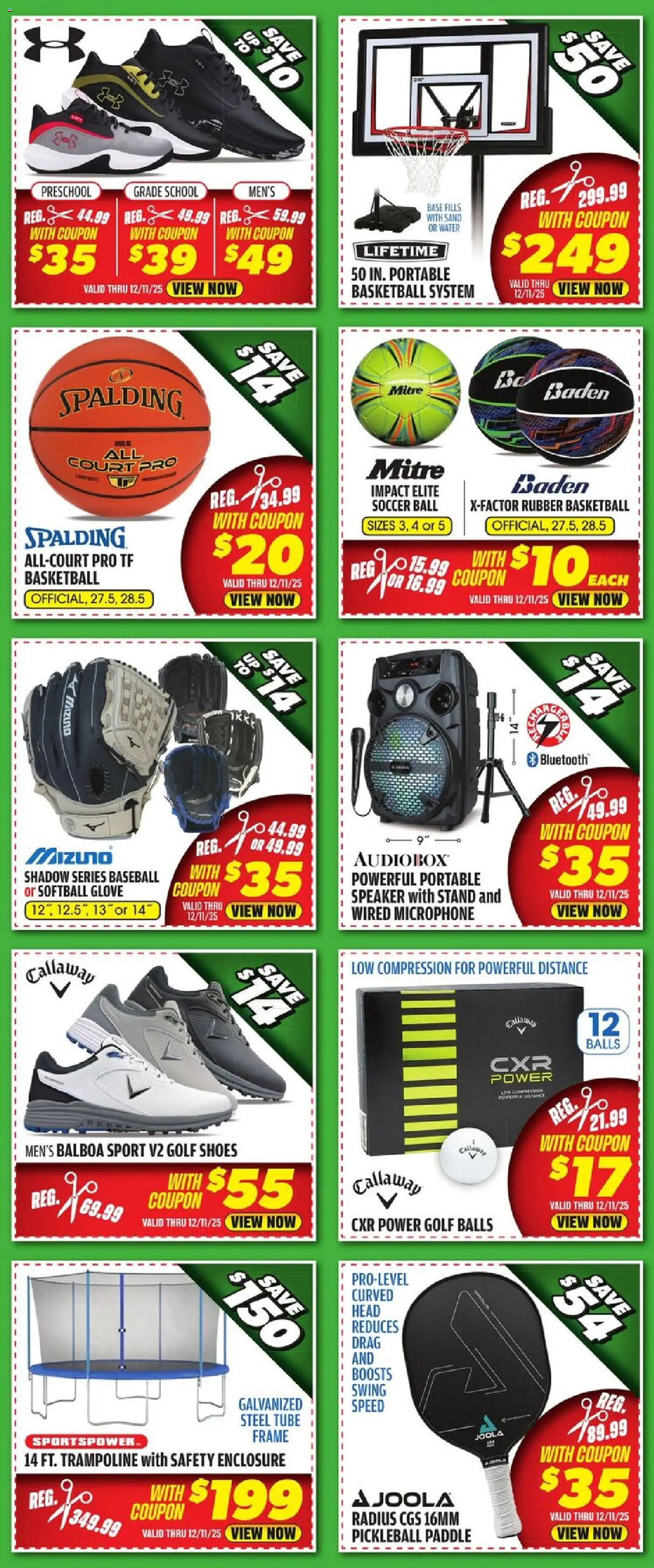 Big 5 Sporting Goods Weekly Ad - valid from 05.12.2025 | Page: 3 | Products: Water, Microphone, Speaker