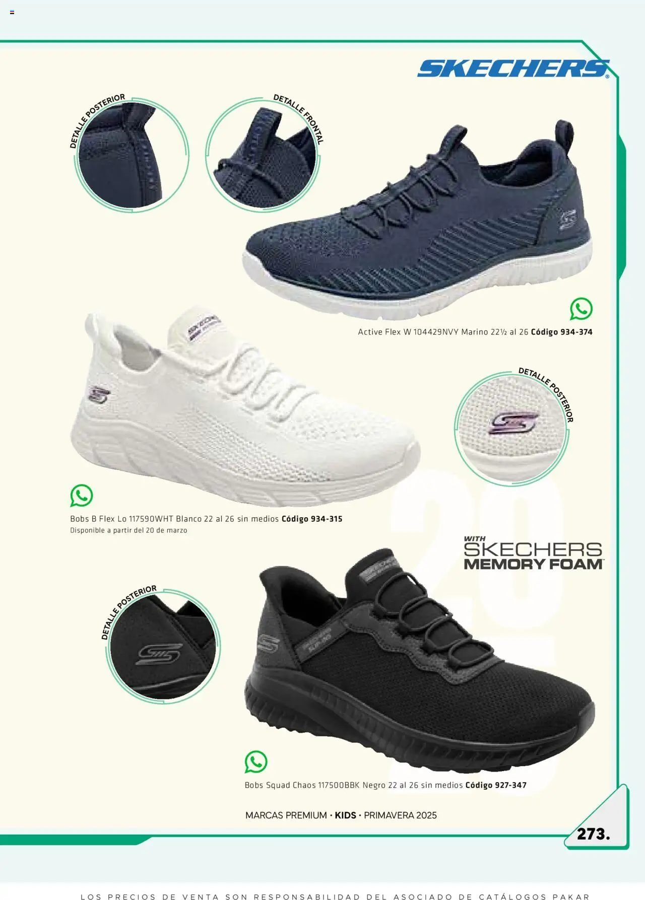 Nuevas ofertas de SC Pakar válidas en toda la República Mexicana desde el 28.02.2025. ¡Encuentra las mejores ofertas en SC Pakar catálogo Premium - Kids! | Página: 273