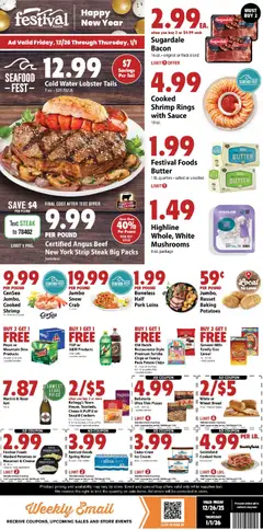 Preview of Festival Foods weekly ads valid from 26.12.2025
