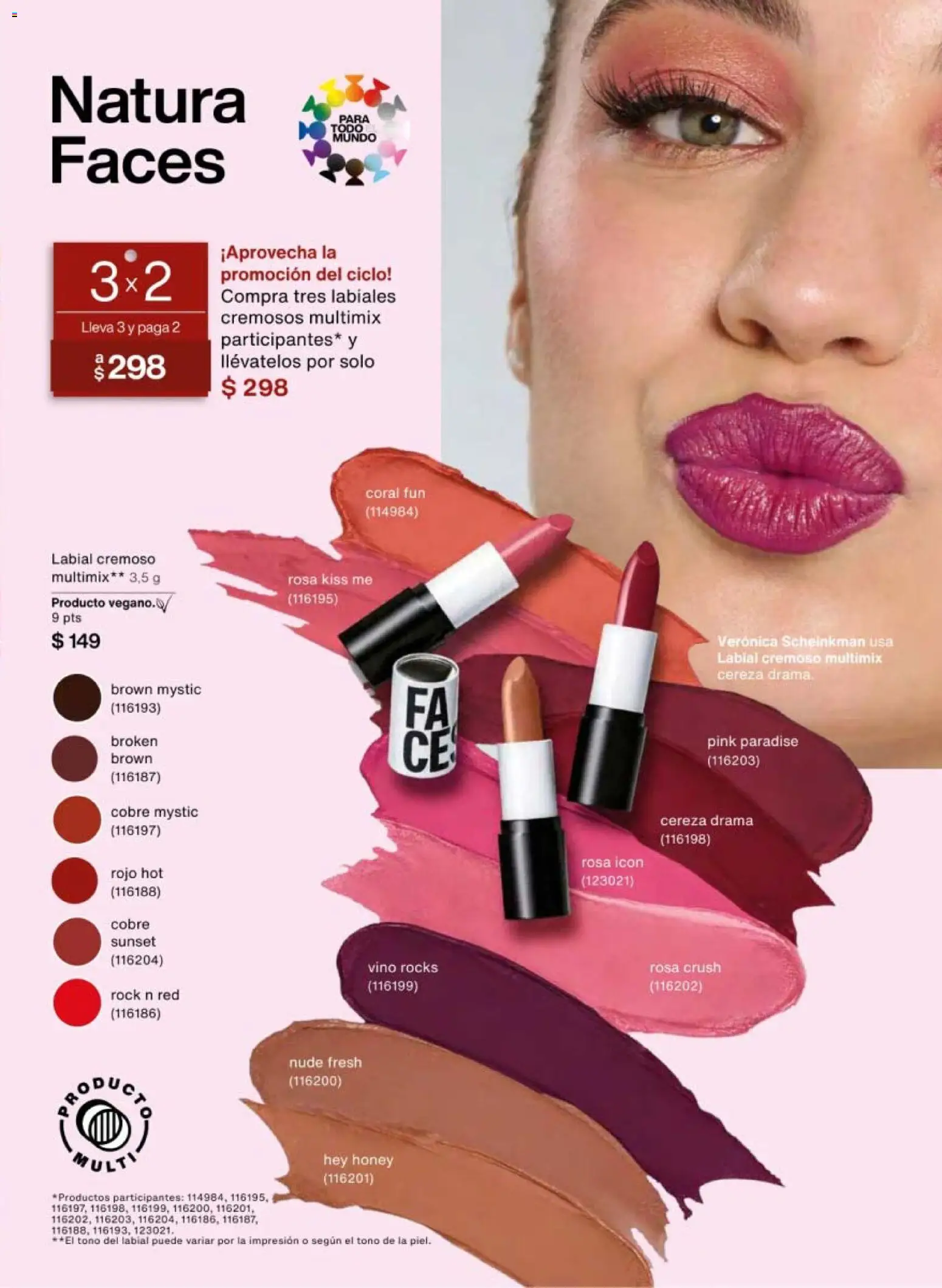 Nuevas ofertas de Natura válidas en toda la República Mexicana desde el 10.01.2026. ¡Encuentra las mejores ofertas en Natura campaña 2 2026! | Página: 89 | Productos: Vino