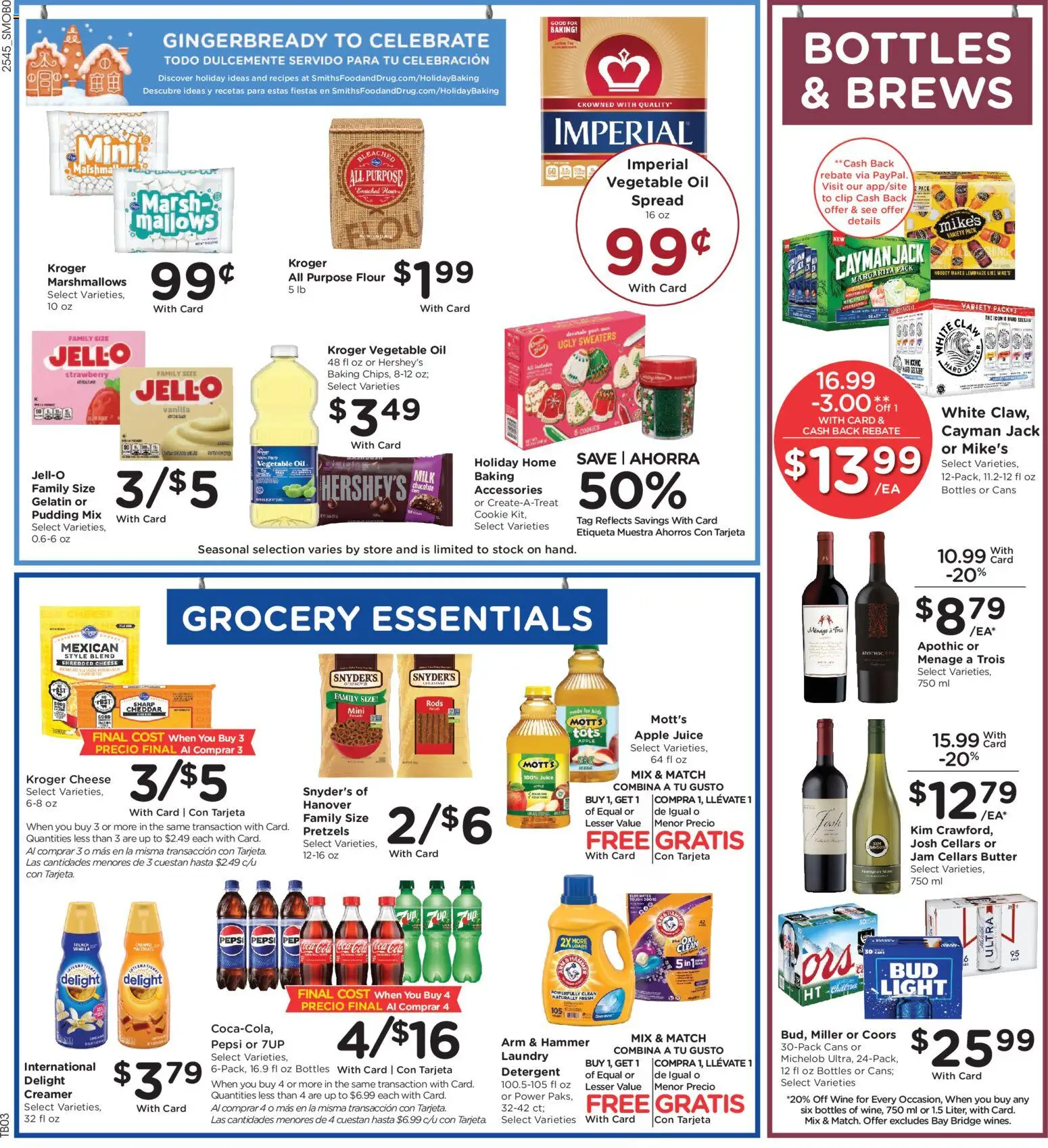 Smith's Weekly Ad - ID - valid from 10.12.2025 | Page: 7 | Products: Milk, Butter, Cheese, Oil