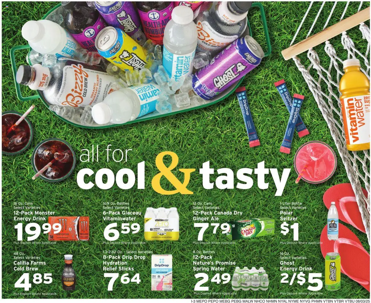 Hannaford Weekly Ad - valid from 03.08.2025 | Page: 11 | Products: Vitamin, Ginger, Water, Sugar