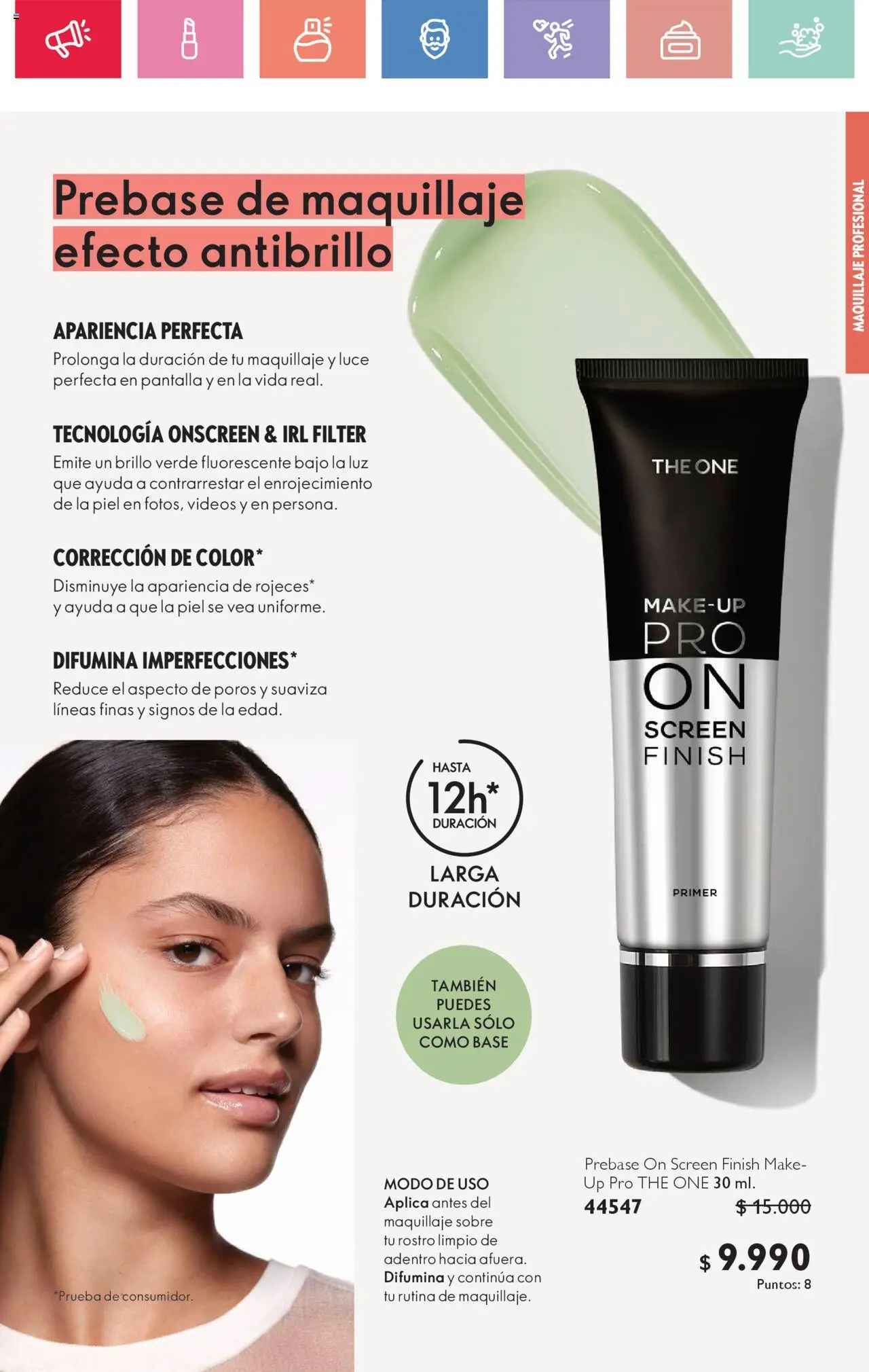 Oriflame catálogo │ válido desde el 21.06.2025 | Página: 17 | Productos: Brillo, Maquillaje, Sobre, Base