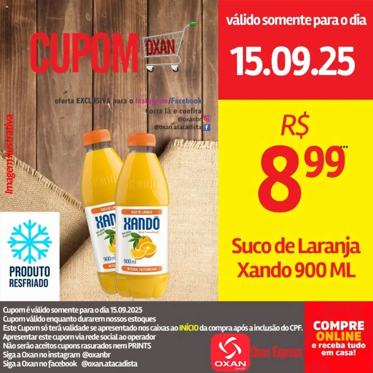 Oxan Atacadista Folheto - válido de 15.09.2025 | Página: 22 | Produtos: Suco