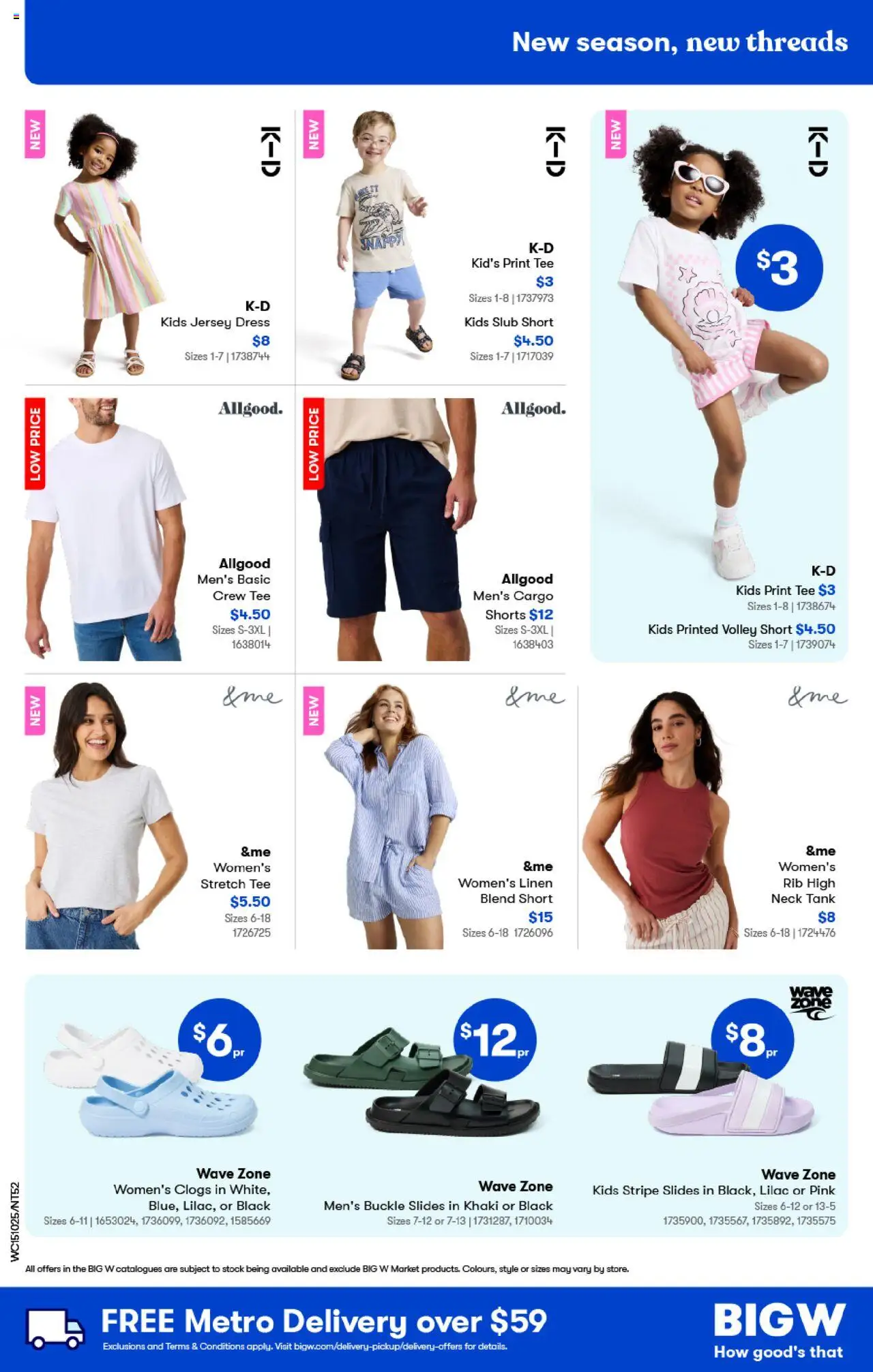 Woolworths catalogue - valid from 15.10.2025 | Page: 52 | Products: Linen, Dress, Slides, Shorts