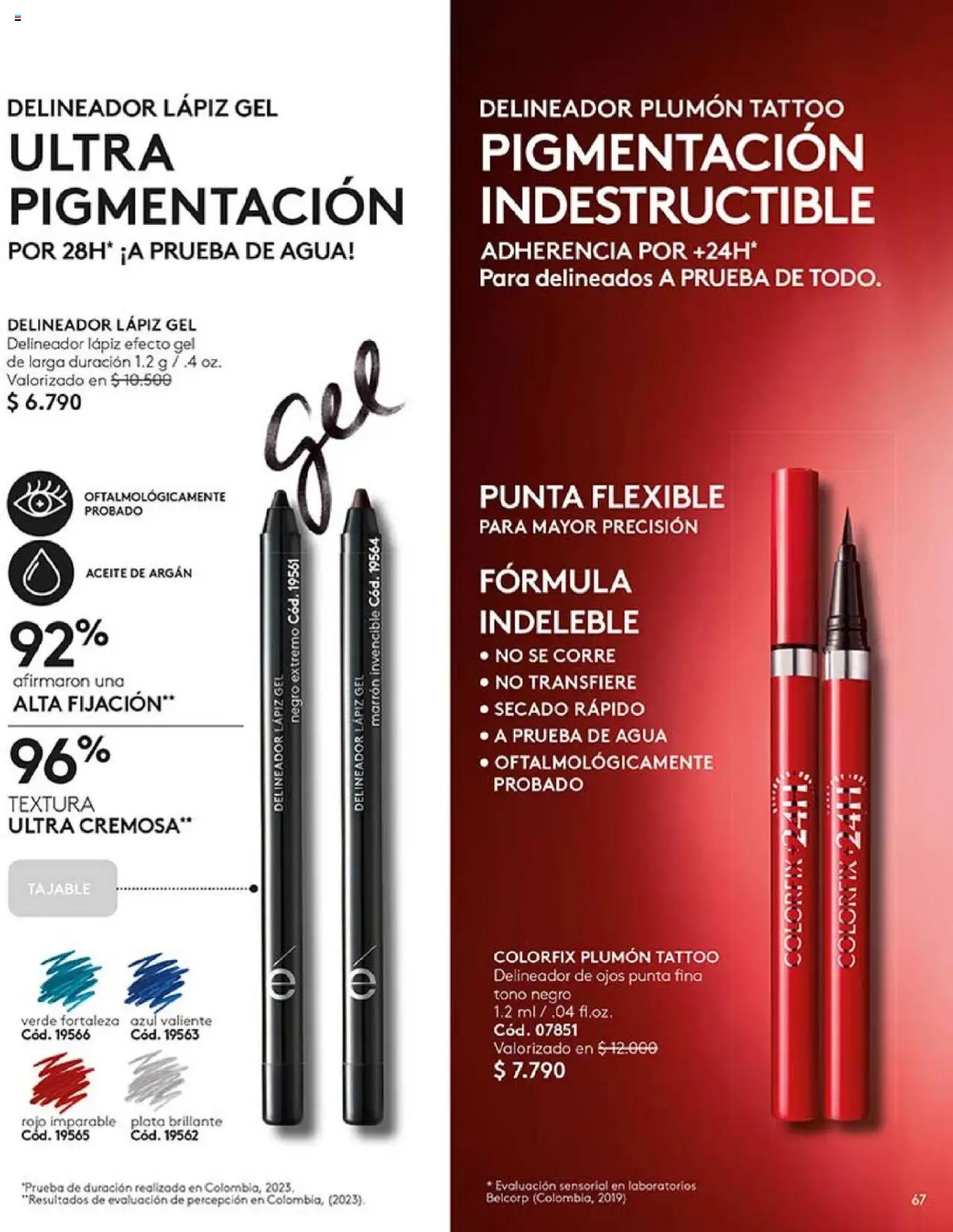 Catálogo Ésika Campaña 17 │ válido desde el 14.10.2025 | Página: 71 | Productos: Agua, Flexible, Plumón, Aceite