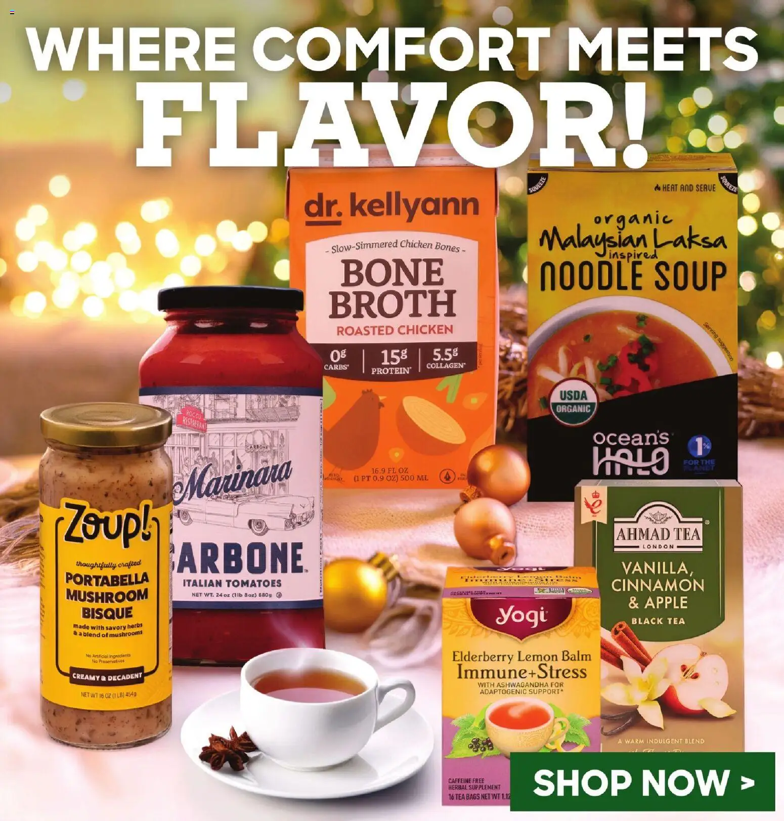 Lowes Foods Weekly Ad - GA - valid from 10.12.2025 | Page: 14 | Products: Mushrooms, Tomatoes, Tea, Lemon