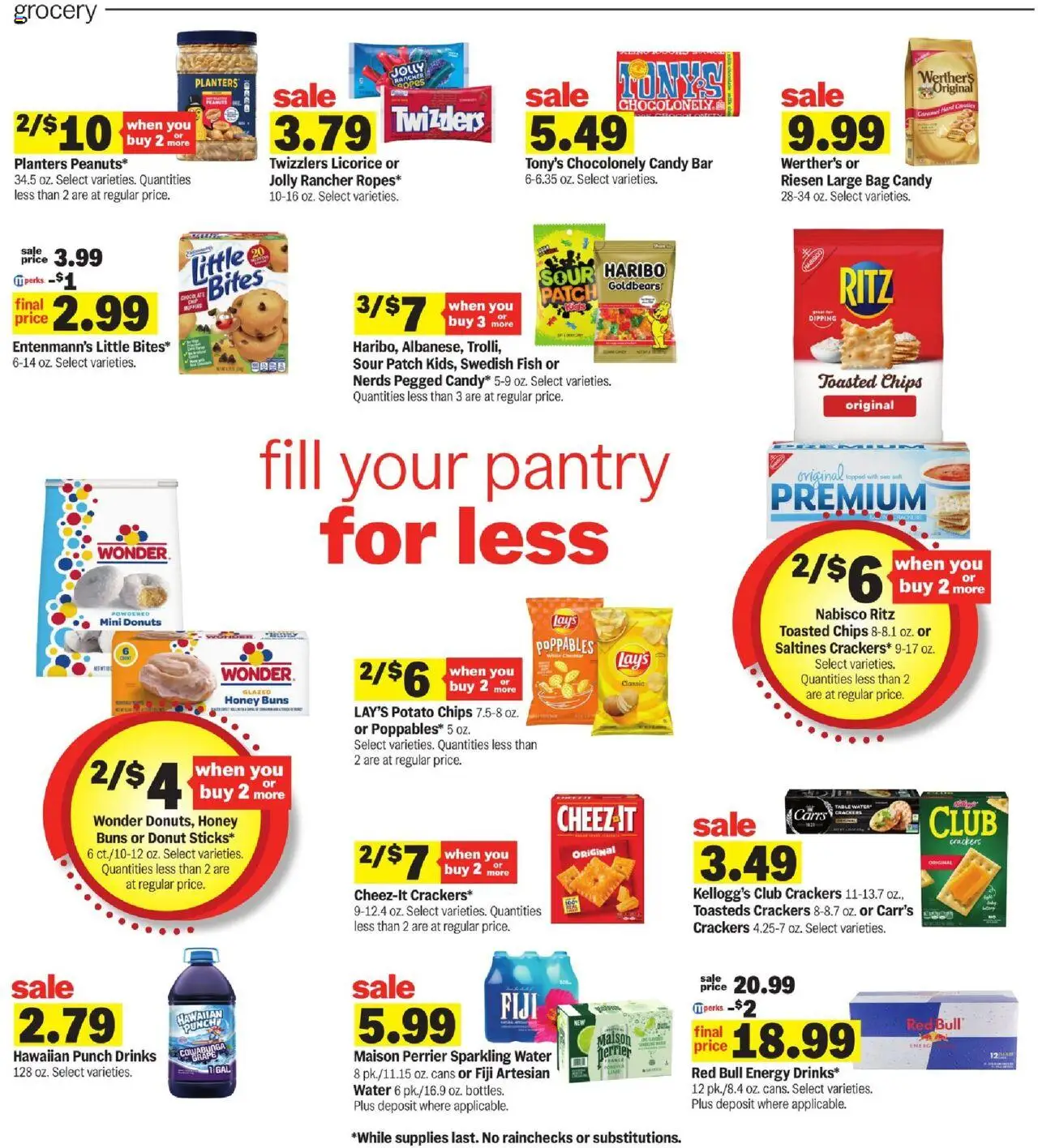 Meijer Weekly Ad - valid from 15.10.2025 | Page: 25 | Products: Milk, Chocolate, Water, Bag