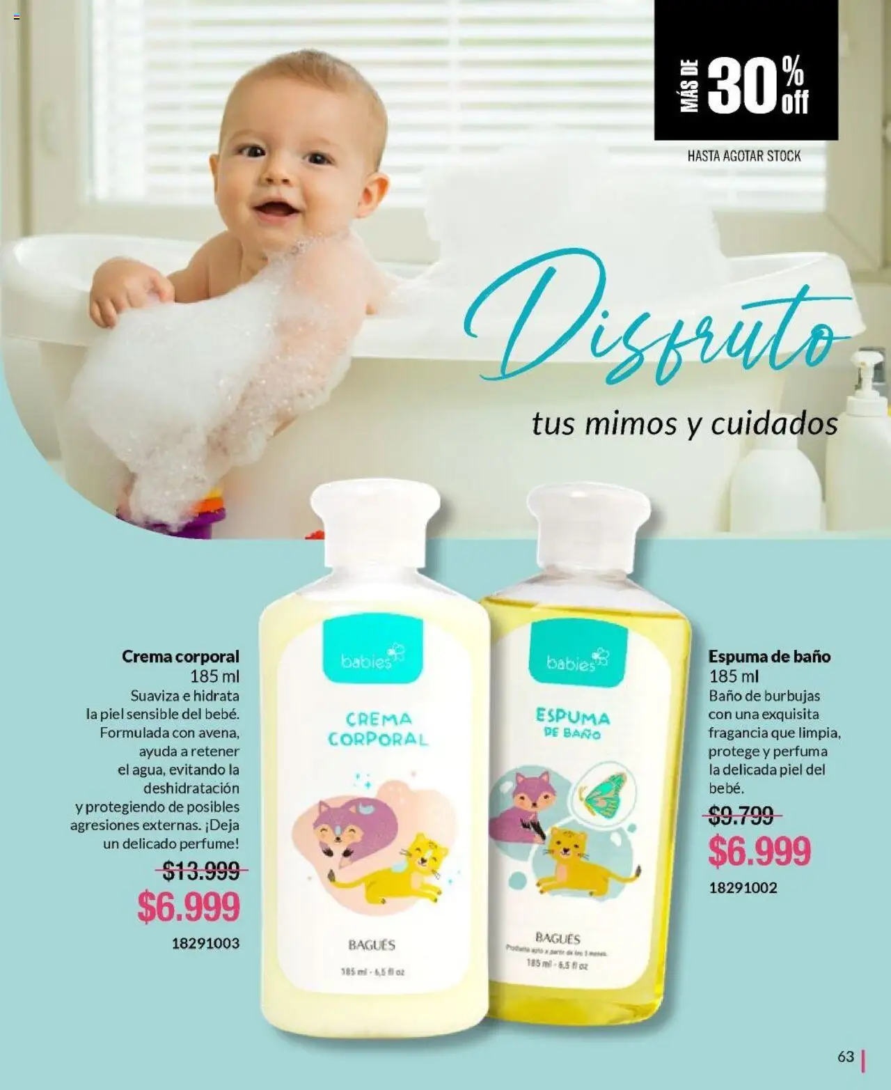 Bagués catálogo │ válido desde el 01.06.2025 | Página: 63 | Productos: Perfume, Fragancia, Espuma, Crema