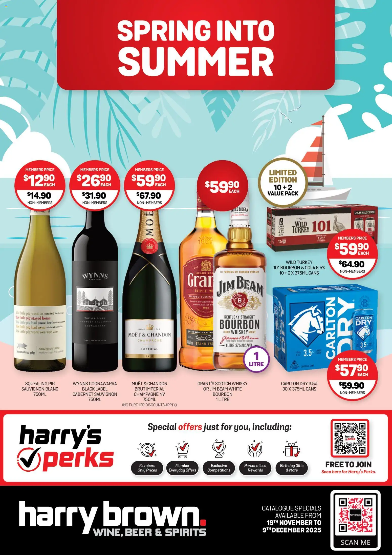 Harry Brown catalogue - valid from 19.11.2025 | Page: 1 | Products: Beer, Beef, Bourbon, Whiskey