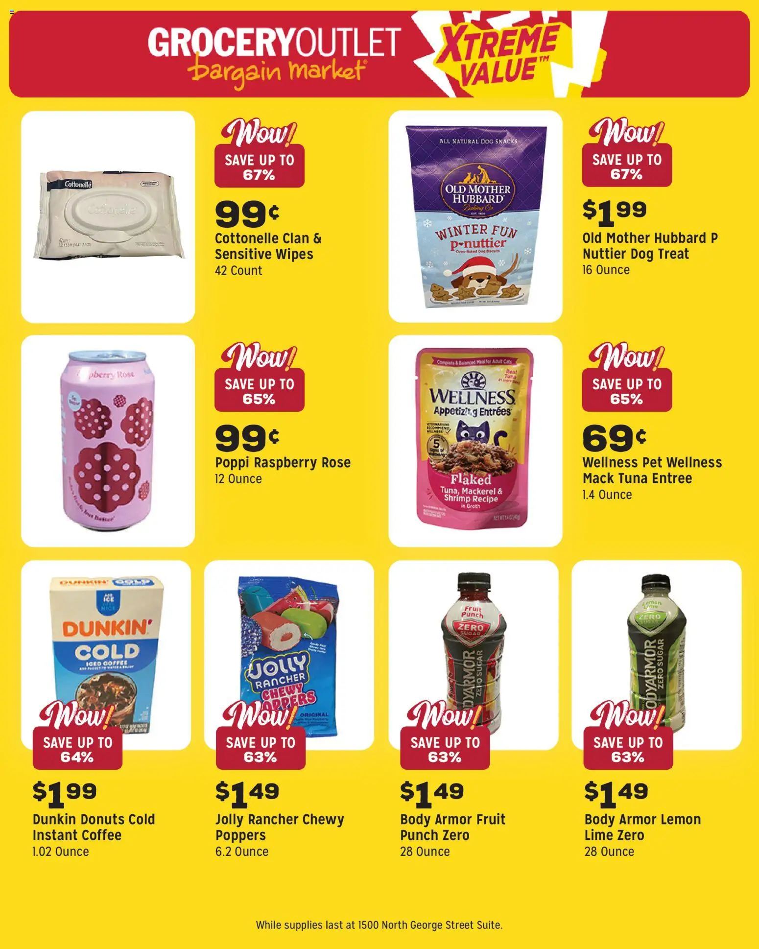 Grocery Outlet Weekly Ad - PA - valid from 04.03.2026 | Page: 11 | Products: Coffee, Sugar, Lime, Raspberry