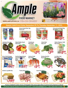 Preview of Ample Food Market - Weekly flyer Brampton from shop Ample Food Market valid from 05.09.2025
