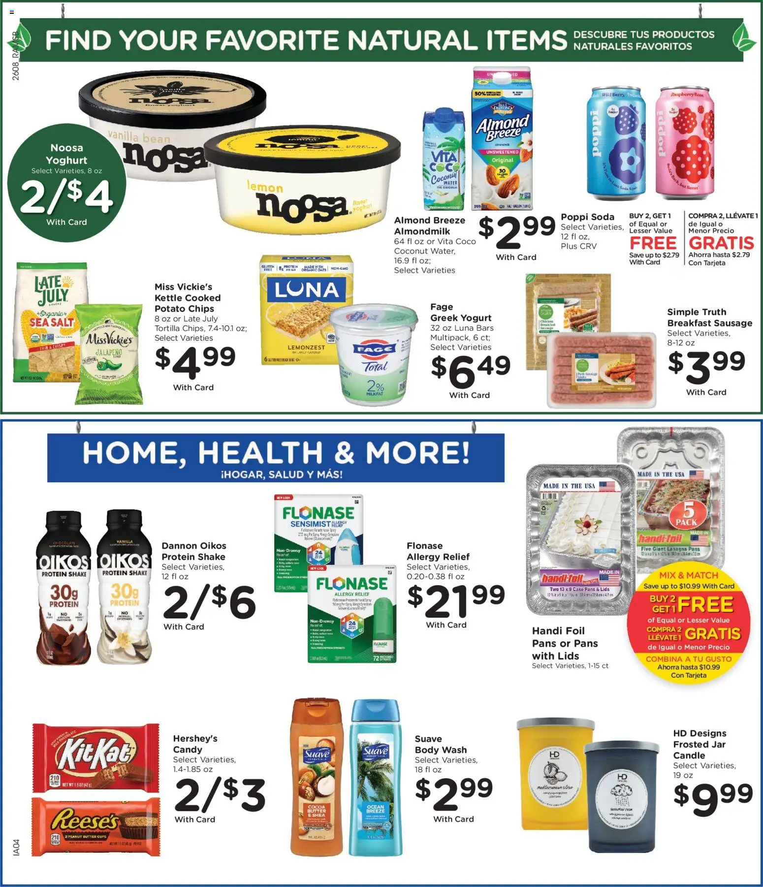 Ralphs Weekly Ad - valid from 25.03.2026 | Page: 10 | Products: Butter, Chips, Water, Salt