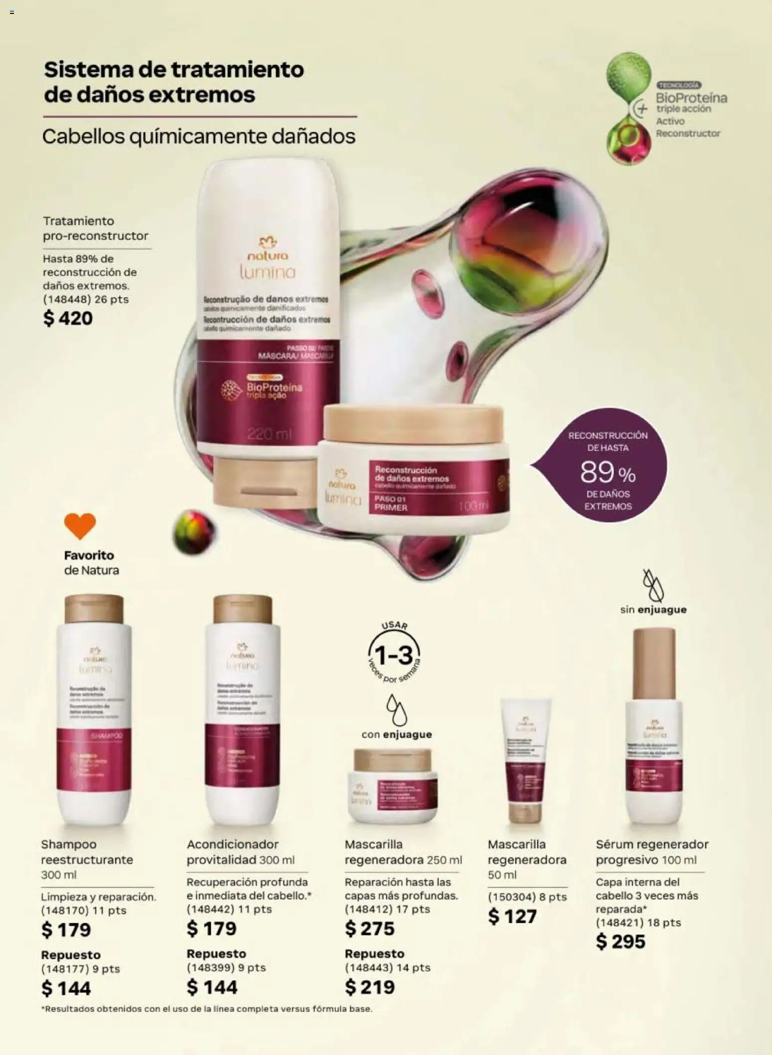 Nuevas ofertas de Natura válidas en toda la República Mexicana desde el 20.02.2026. ¡Encuentra las mejores ofertas en Natura campaña 4 2026! | Página: 122 | Productos: Serum, Mascarilla, Acondicionador