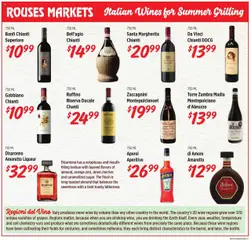 Rouses Italian Ad - valid from 25.06.2025 | Page: 5 | Products: Cherries, Wine