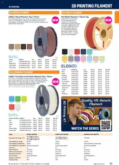 Preview of Jaycar Engineering & Scientific Catalogue 2025/2026  - valid from 09.07.2025 | Page: 33