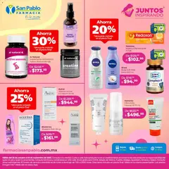 Vista previa de Farmacia San Pablo catálogo Descuentos, nuevo folleto de la tienda, válido en México a partir del 26.10.2025