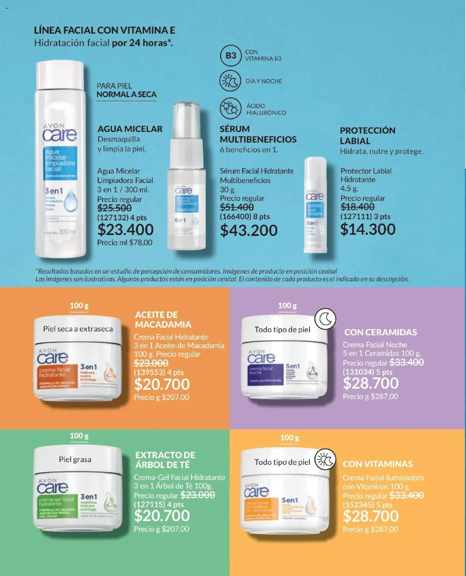 Avon revista - valida desde el 01.12.2025 | Página: 113 | Productos: Agua micelar, Té, Crema, Aceite