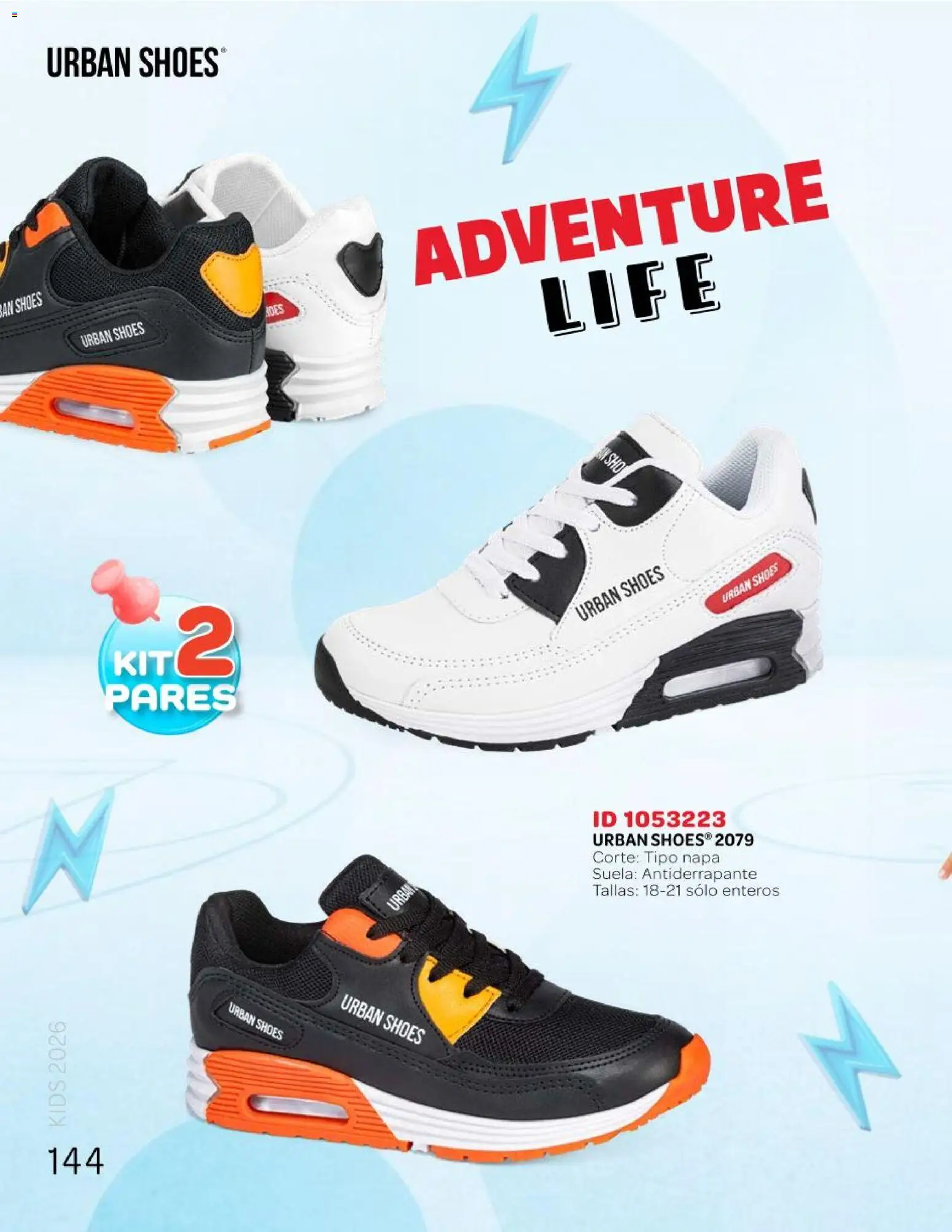 Nuevas ofertas de Price Shoes válidas en toda la República Mexicana desde el 25.04.2026. ¡Encuentra las mejores ofertas en Price Shoes catálogo Kids todo en uno! | Página: 144