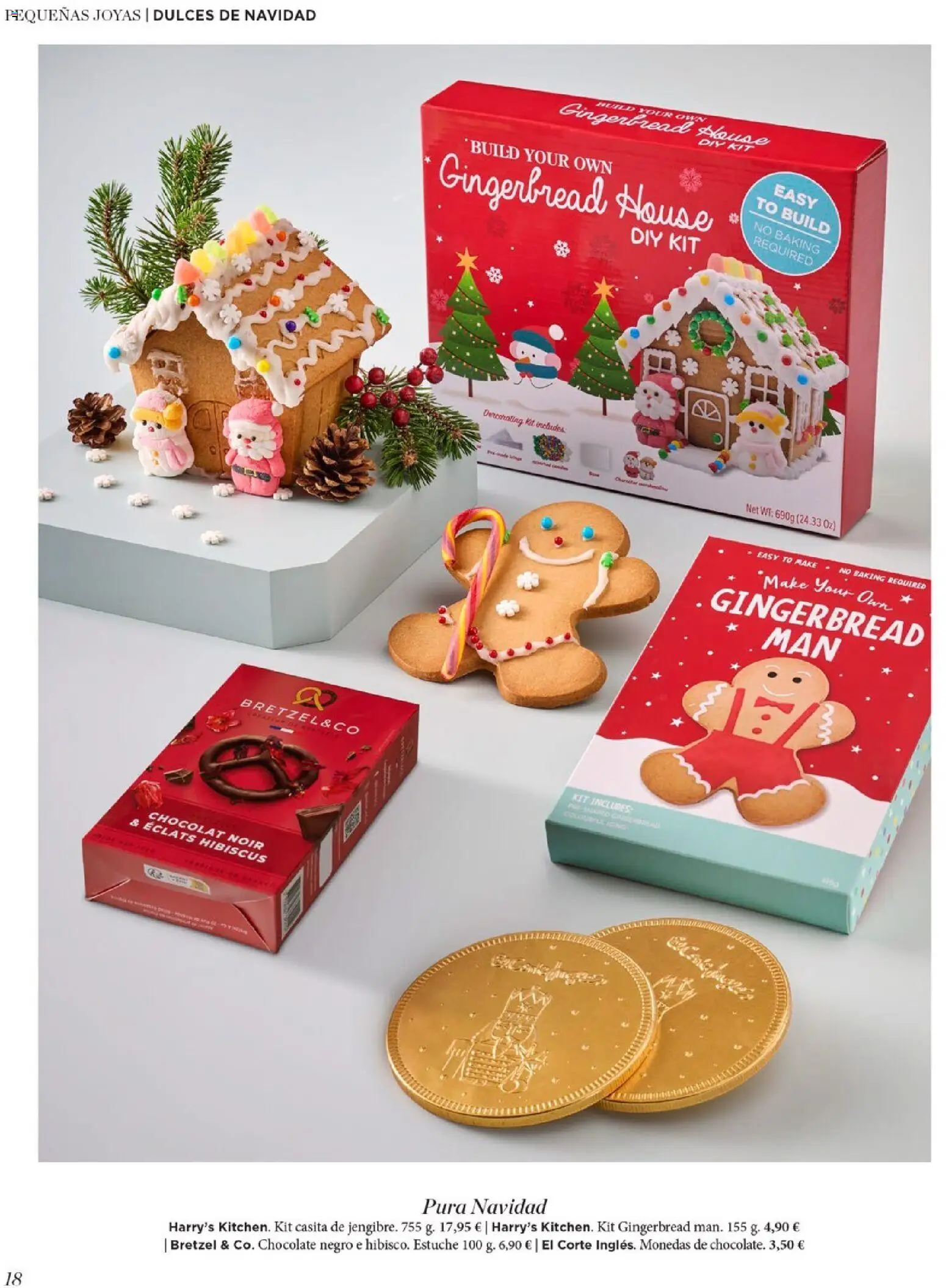 Nuevas ofertas de El Corte Inglés válidas en toda la República Mexicana desde el 19.11.2025. ¡Encuentra las mejores ofertas en El Corte Inglés catálogo El Placer De Regalar! | Página: 18 | Productos: Estuche, Chocolate, Dulces